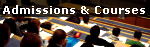 Admissions and Courses