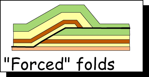 Forced folds