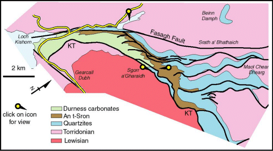 Kishorn location map