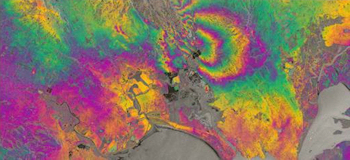 European Space Agency's Earth observation satellite Sentinel-1A